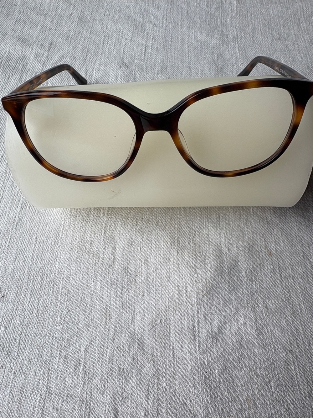 Warby Parker Laurel Glasses with Case and Cloth